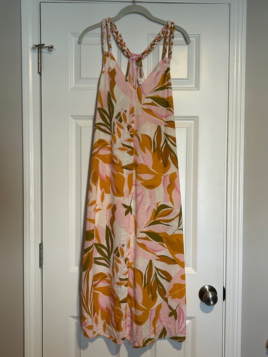 C&C California Other - C&C California Floral Linen Maxi Swim Coverup Women's Size Large